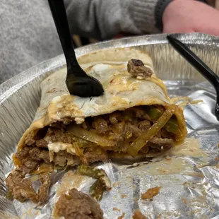 Steak Casa Burrito