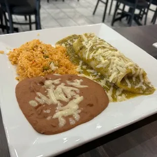 Wet Verde Burrito