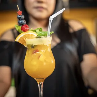 Passion fruit Sangria
