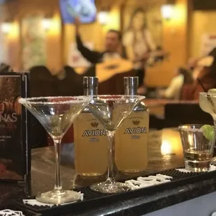 Enjoy our great drink selection and our live Mariachi music