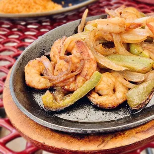 Shrimp Fajitas