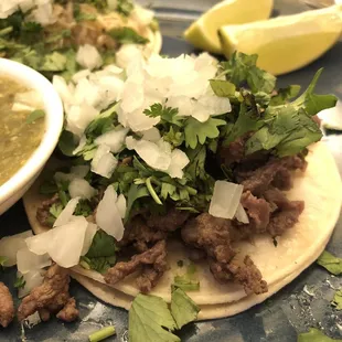 Carne asada taco