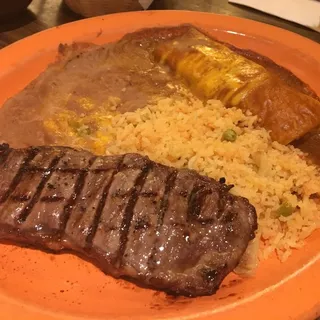 Steak and Enchilada
