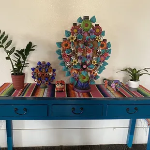 Beautiful entryway display