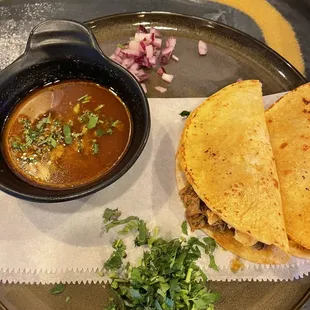 Birria Tacos $10