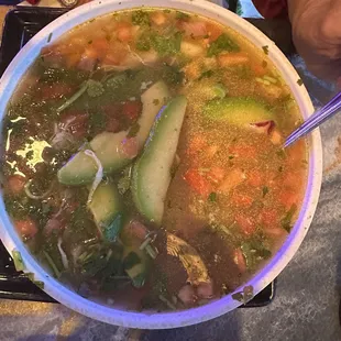 Behold, the epitome of comfort in a bowl: the majestic Chicken Soup.