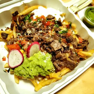 Carne asada fries