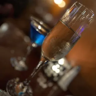 Muscato and Blue Martini