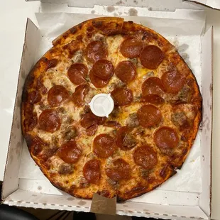 Sausage and pepperoni