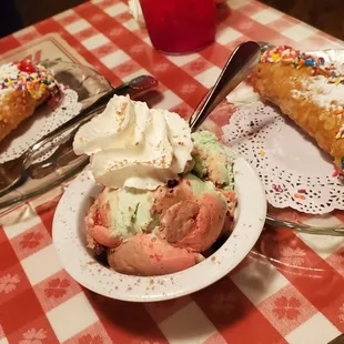 cannoli + spumoni