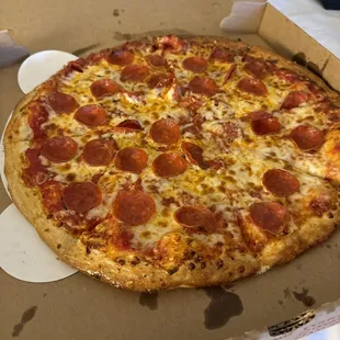 Pepperoni pizza