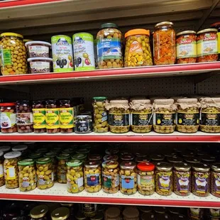 Even more kinds of olives.