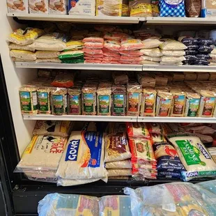 Some Mexican foods available too.