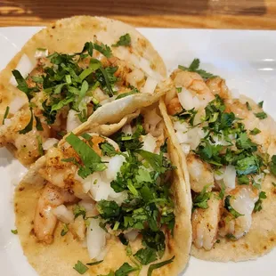 Shrimp tacos