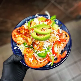Mago habanero salad