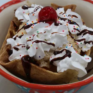 Fried ice cream