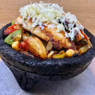Seafood molcajete