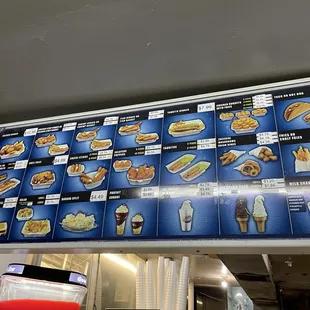 Menu as of 11/9/2024