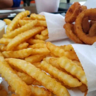 Fries are always on point.