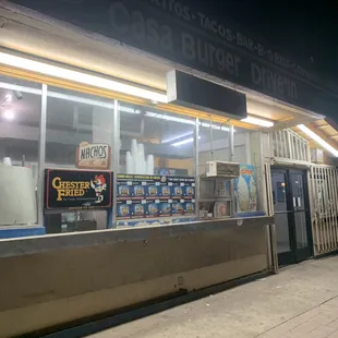 the outside of the restaurant