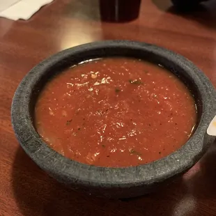 They have really smooth salsa!! Perfect consistency.