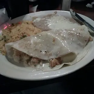 Chicken quesadilla grande