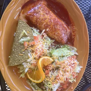 Shredded Beef Enchilada