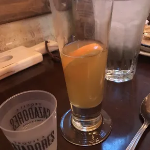 Cazadores sample tequila  so yummy