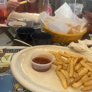 Kids quesadilla. The daughter loves it so much that I didn't get a chance to take a picture.