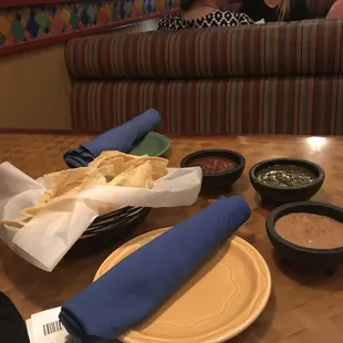 3 different flavors of chip dip