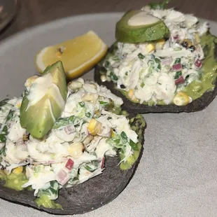 Crab Tostadas de cangrejo