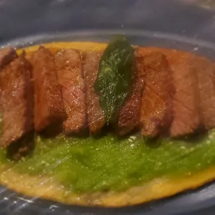 Happy Friday...let's gettin poppin...rib eye steak...