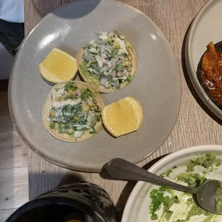 Tostadas de cangrejo