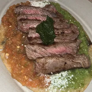 Huarache de ribeye