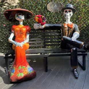 Outdoor seating 2nd level