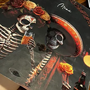 Such a beautiful menu