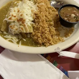 Chicken Enchilada Dinner