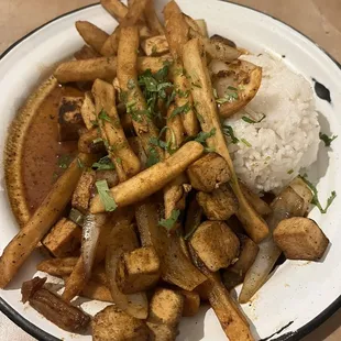 Tofu Saltado