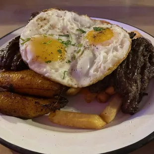 Bistec a Lo Pobre