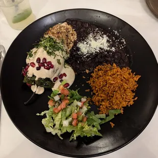 Chile en nogada, a unique and delicious dish