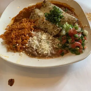 Blue Corn Enchiladas