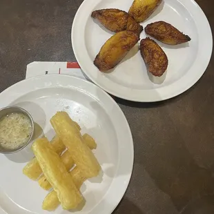 Side Yuca and plantain