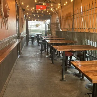Patio seating