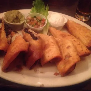 Shrimp & Black Bean Flautas