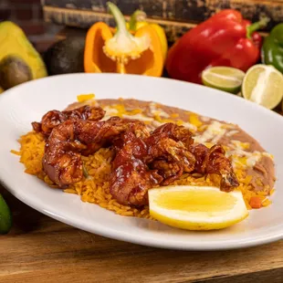 BBQ bacon wrapped shrimp