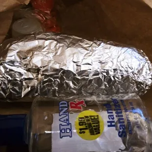 Carne Asada burrito