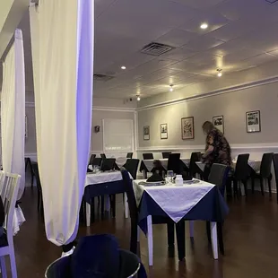 The dining room at Casa Cozensa