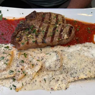 T-bone veal special