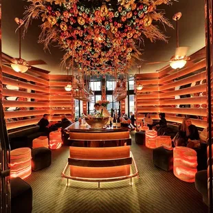 sushi and sashimi, interior