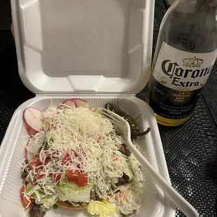 Love there tostadas and there burritos are hella good can&apos;t go wrong with this taco truck best in town